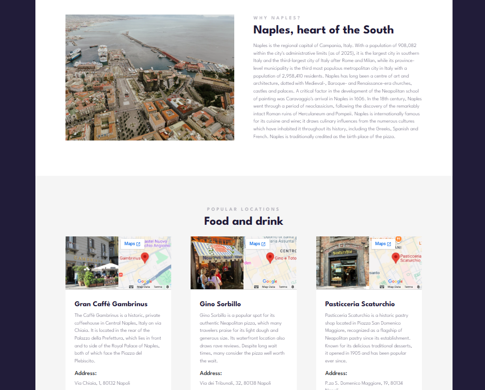 Travel Project preview